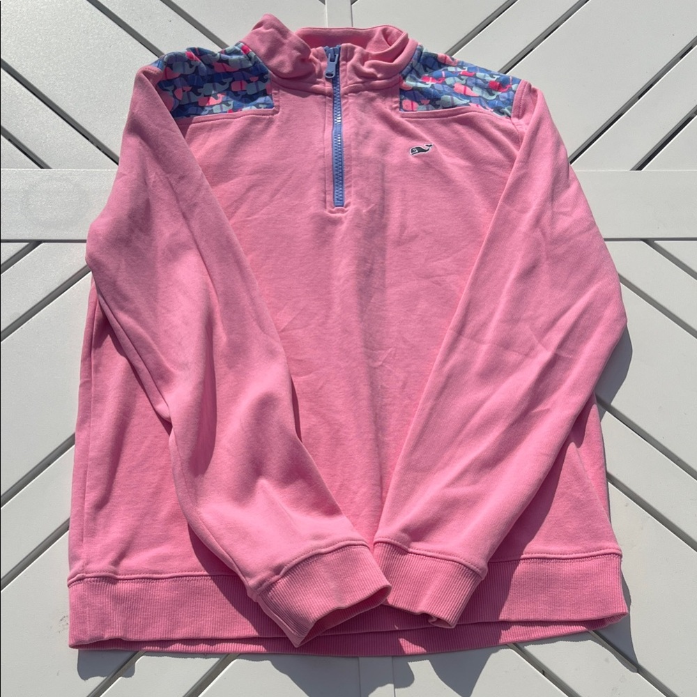 Vineyard Vines Pink Kids Puffer Jacket